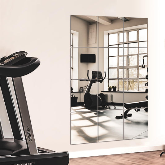 TRAHOME face ensemble de miroirs muraux montrant grand rendu et gain d'espace