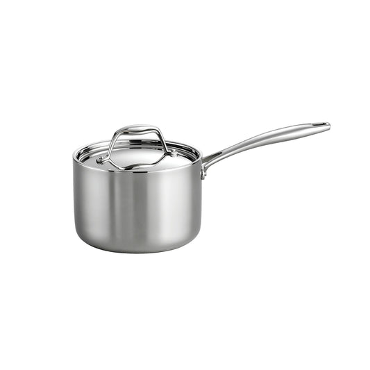 Tramontina casserole face 2 quarts, design compact et répartition thermique