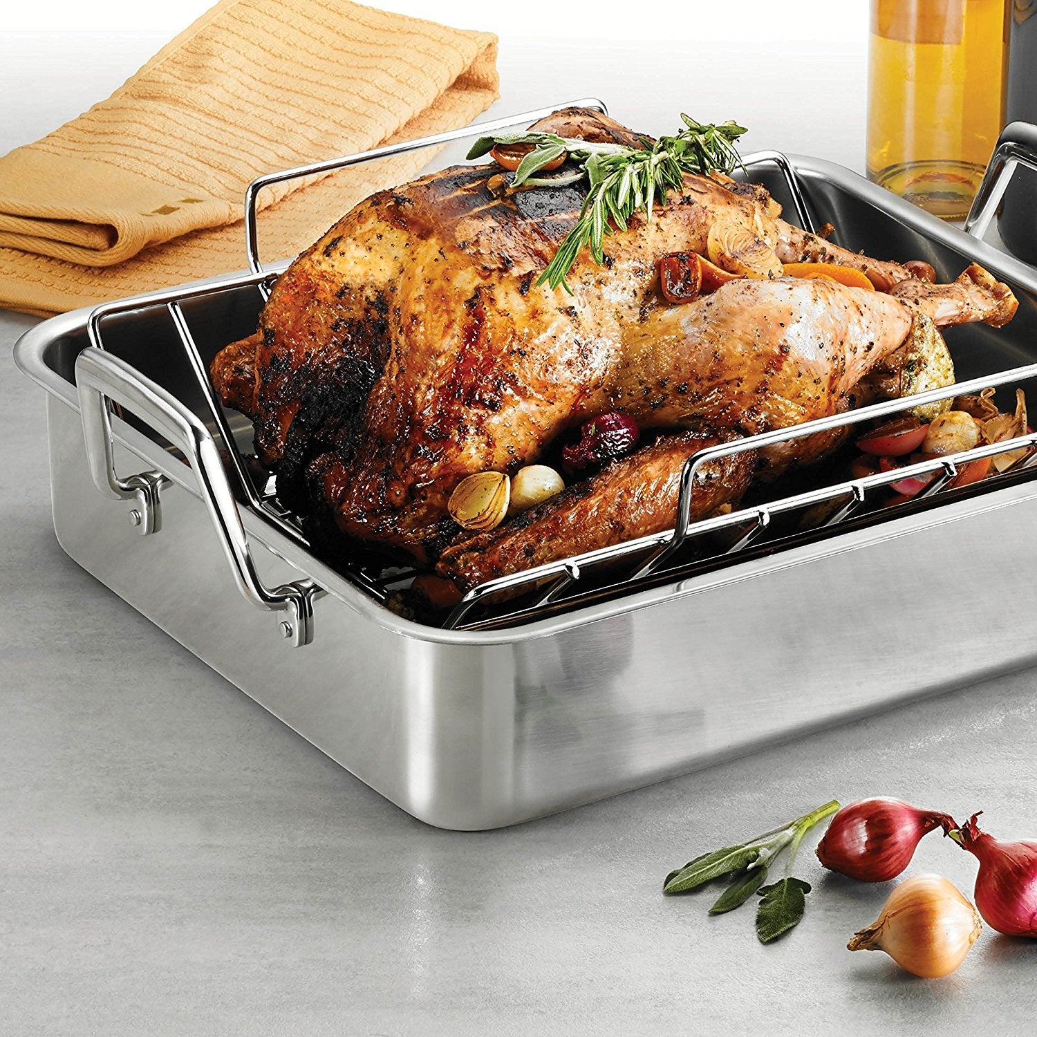 Tramontina grille d'arrosage amovible pour recueillir les jus