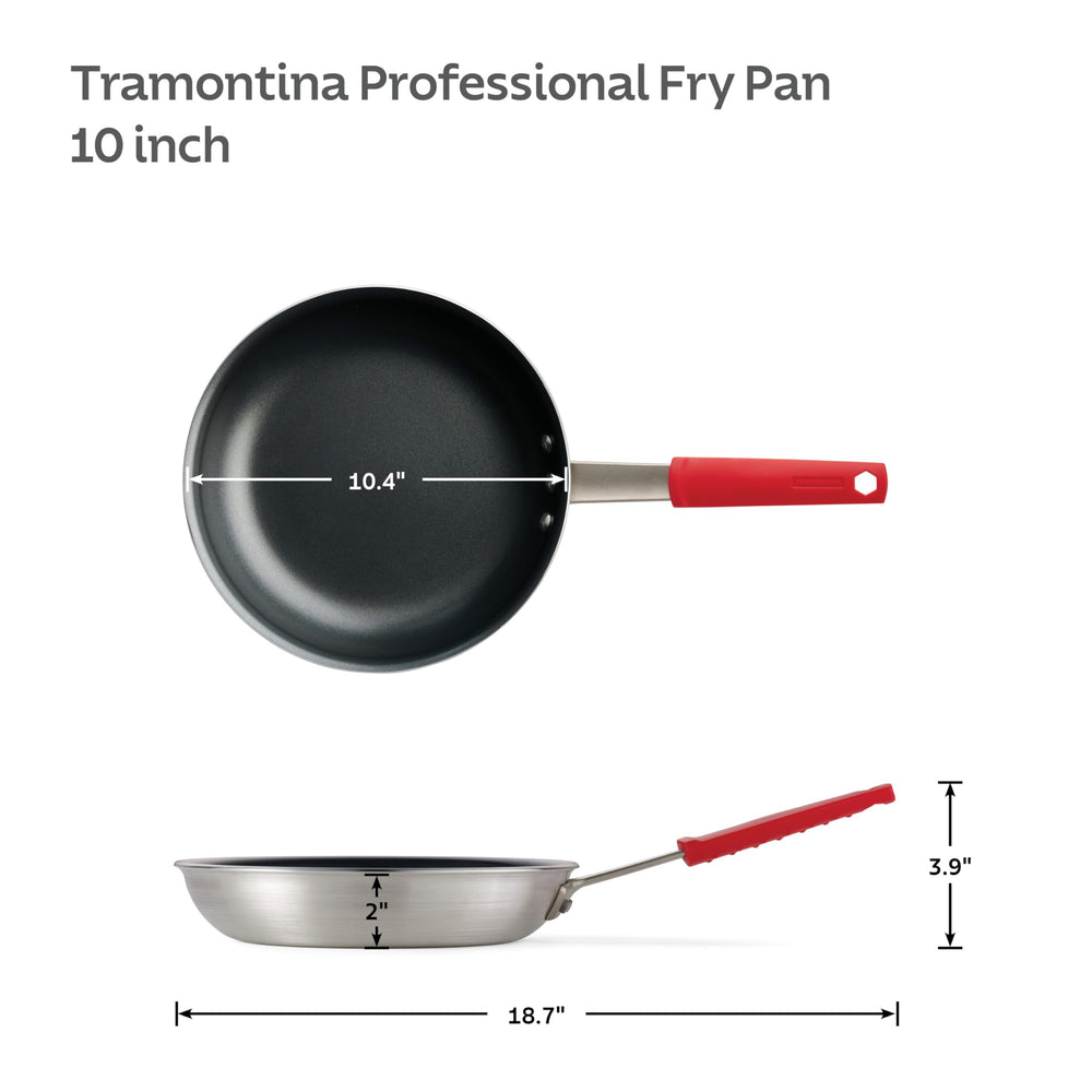 Tramontina poêle en usage cuisson omelette pour résultat doré uniforme