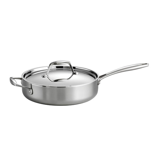 Tramontina poêle sauté face avant aspect professionnel et cuisson uniforme