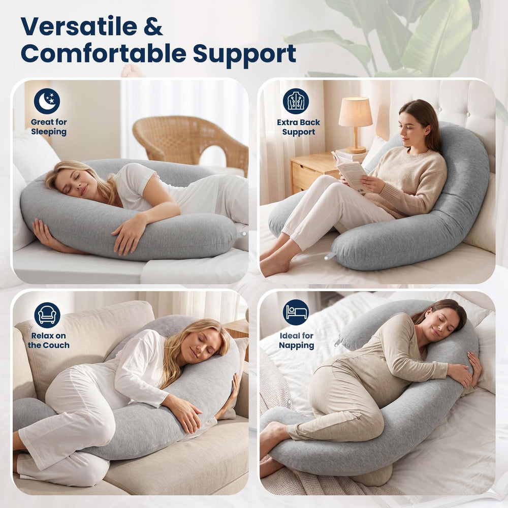 TranquilRelax coussin posé à côté d’un mètre montrant dimensions