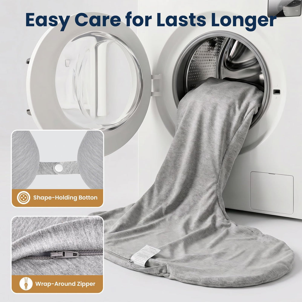 TranquilRelax coussin converti en appui lombaire pour posture améliorée