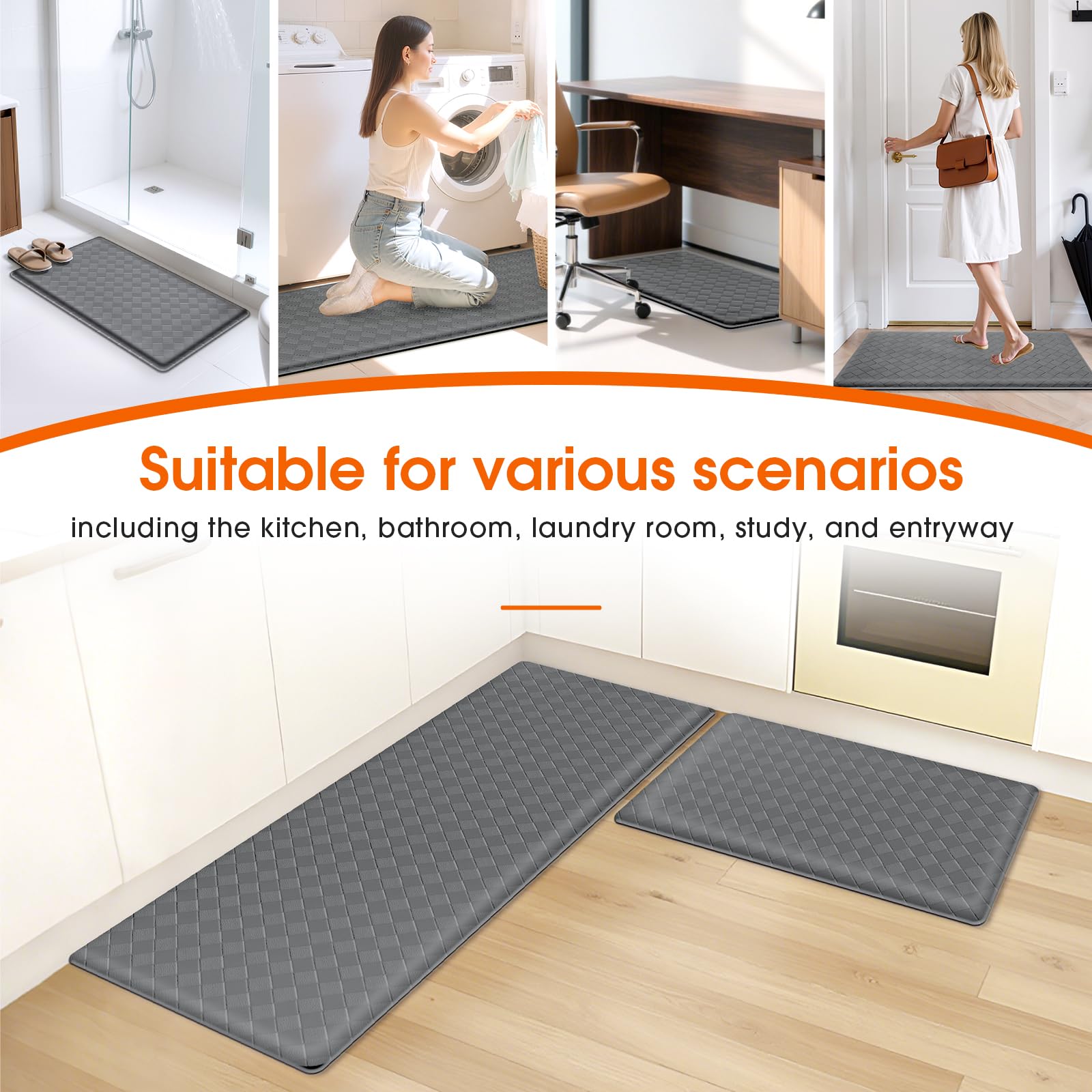 TranquilRelax tapis dans cuisine moderne, confort quotidien
