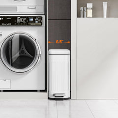 TrashAid gros plan finition embossée, look rétro résistant