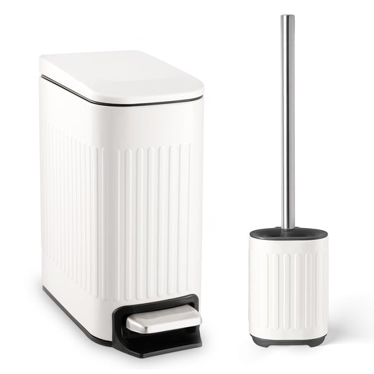 TrashAid poubelle mince avant montrant design compact et gain de place