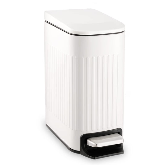 TrashAid face avant blanche montrant design mince et gain de place