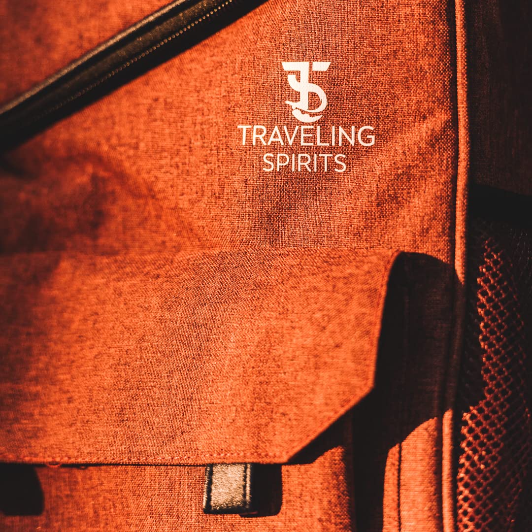 Traveling Spirits bouteilles rangées pour transport stable et sans choc