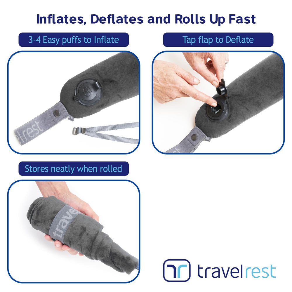 TRAVELREST coussin en situation bureau pour sieste réparatrice