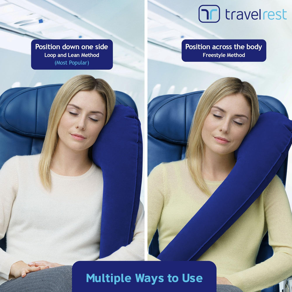 TRAVELREST étiquette et instructions visibles pour un usage et entretien faciles