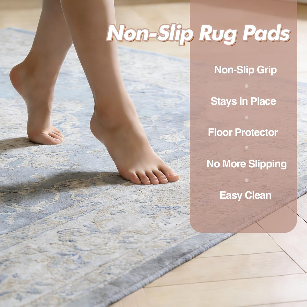 TravLand sous-tapis découpé aux ciseaux pour ajustement personnalisé et facile