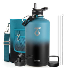 Trebo bouteille avant packaging montrant la contenance et l'isolation durable