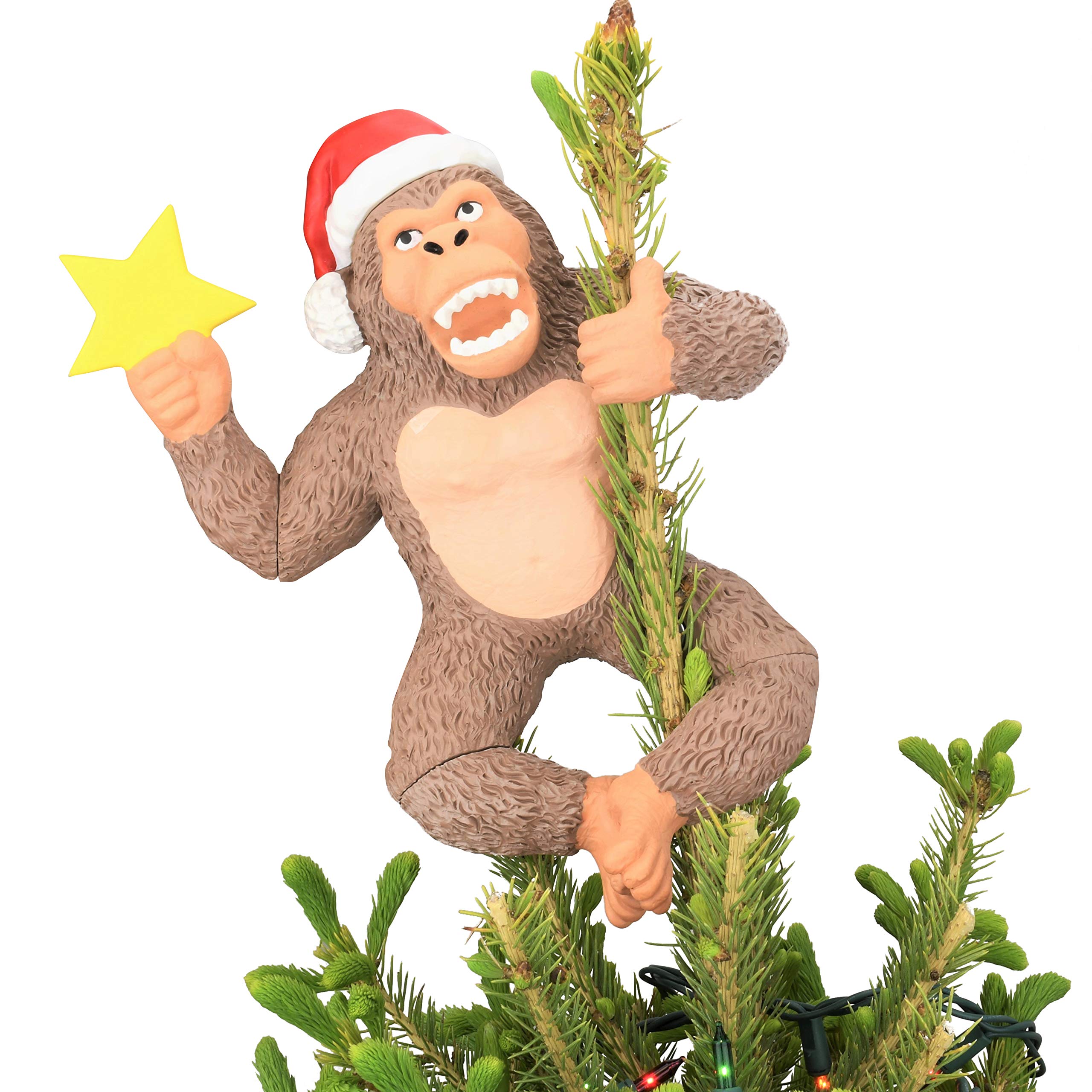 Tree Buddees King Kong face avant montrant expression comique et impact décoratif