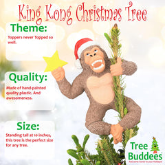 Tree Buddees gros plan profil du visage peint à la main, détail réaliste et charme