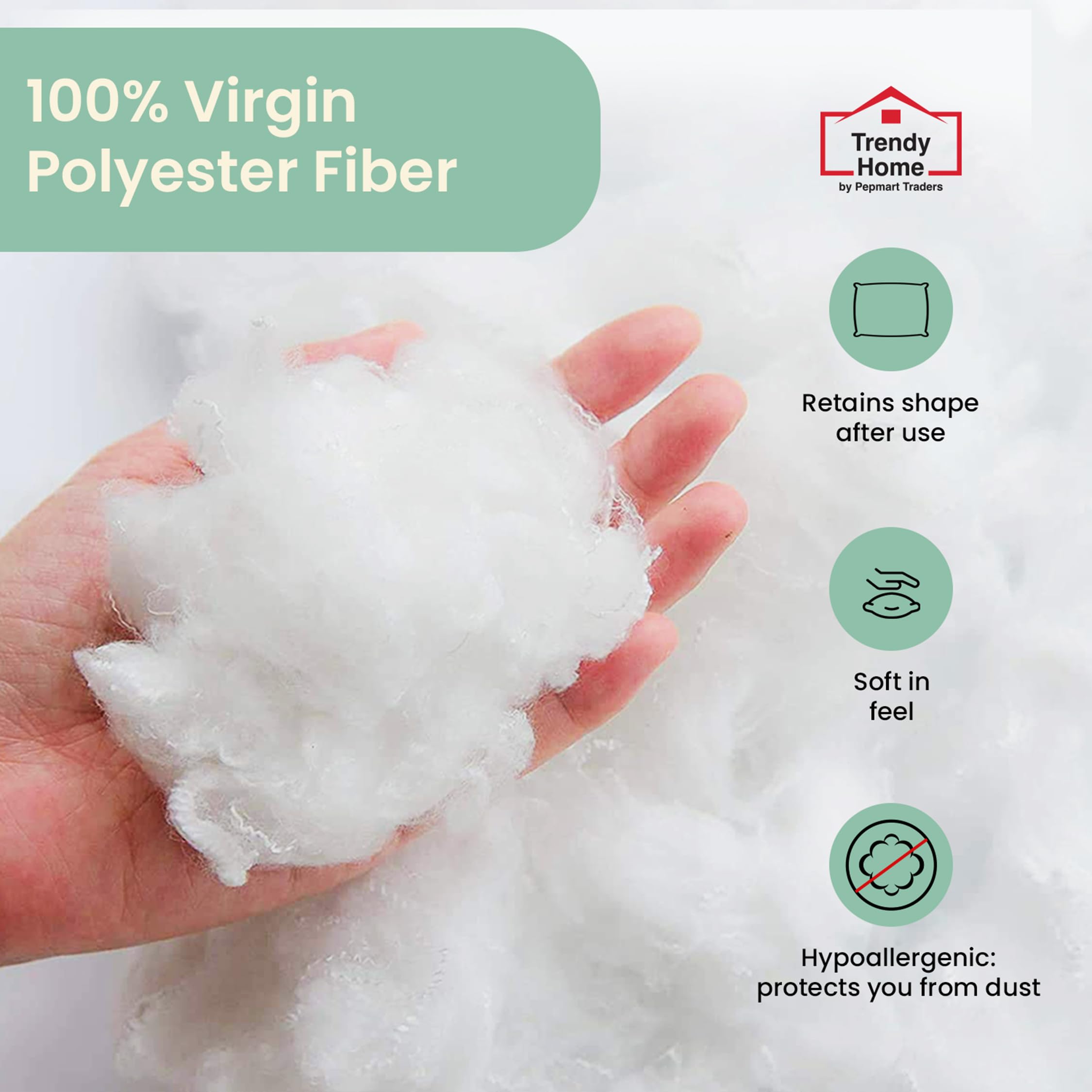 Trendy Home gros plan du tissu satin rayé montrant la finition élégante