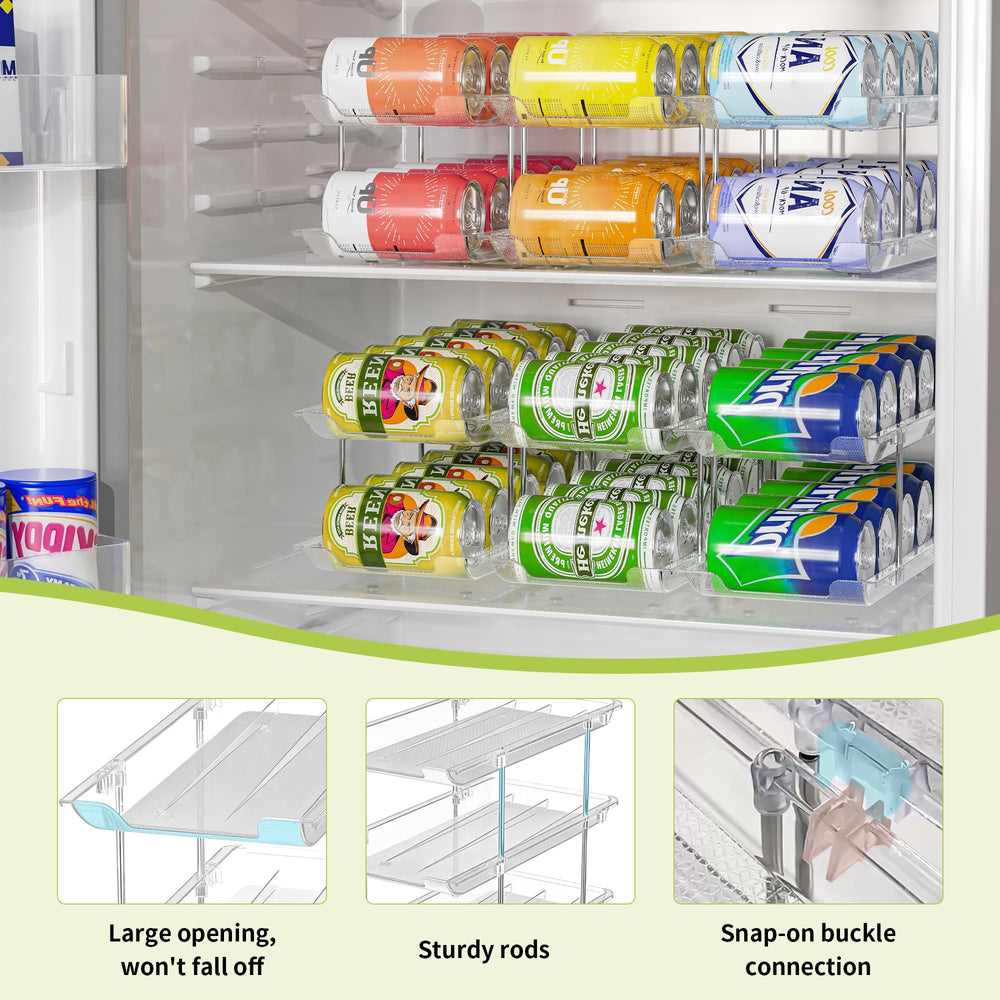 TrendyBin produit assemblé empilable gain de place visible