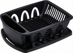 Tribello vue de face du rack noir montrant rangement et finition