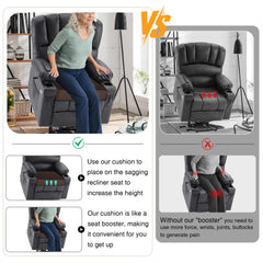 Tromlycs dessous antidérapant avec particules pour maintien stable sur le fauteuil