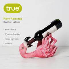 True Flirty Flamingo gros plan profil montre texture détaillée et qualité