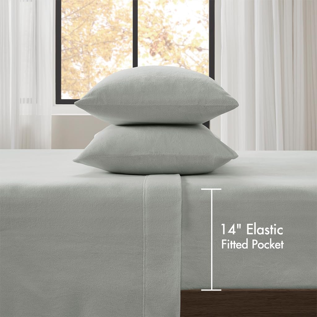 True North by Sleep Philosophy comparaison taille matelas illustre ajustement pour matelas jusqu'à 16 pouces