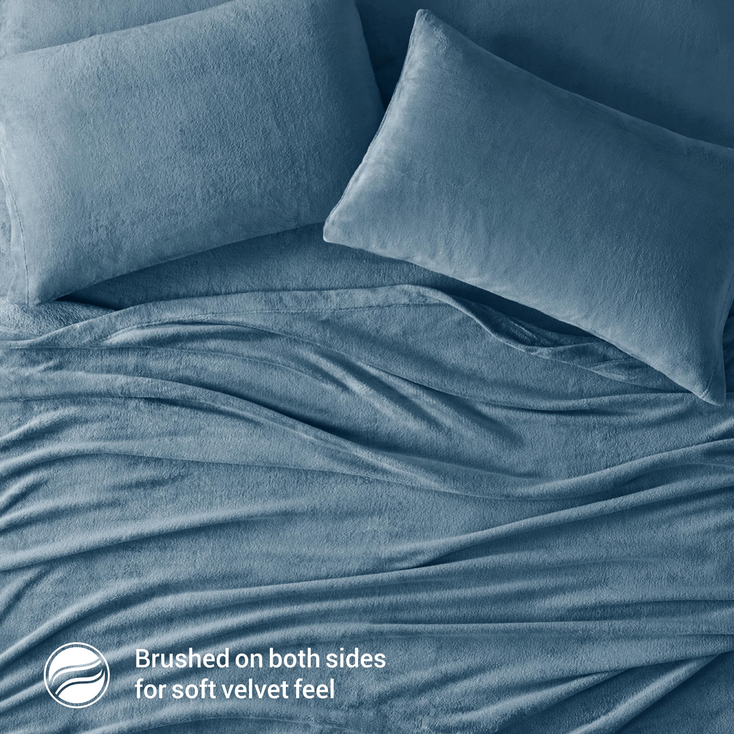 True North drap-housse élastique montrant maintien sur matelas jusqu'à 16"