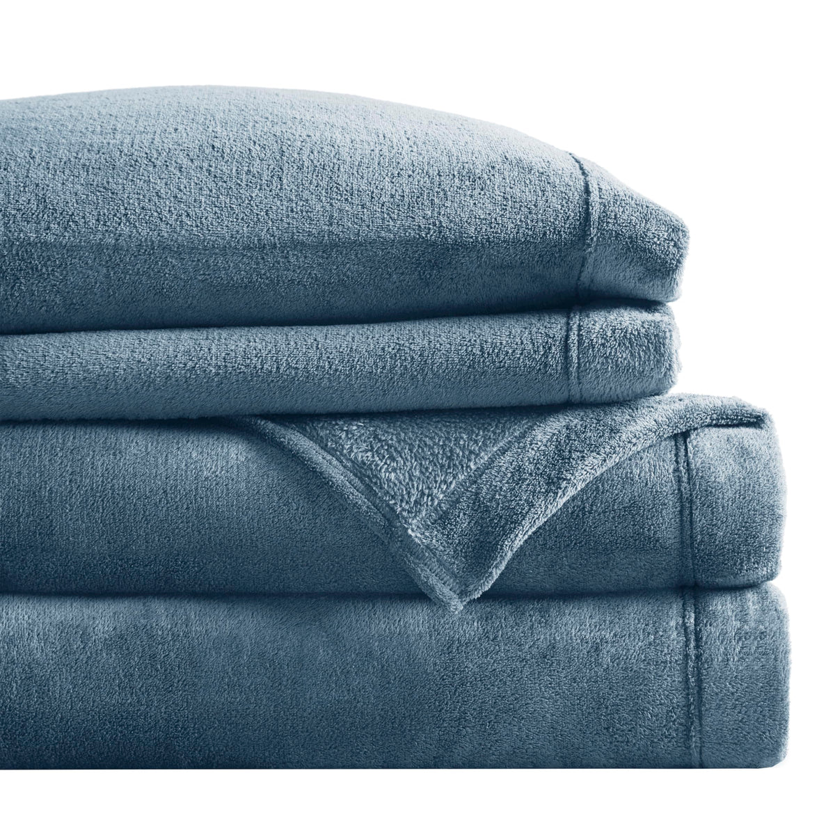 True North by Sleep Philosophy face avant de la parure bleue montrant design et couleurs