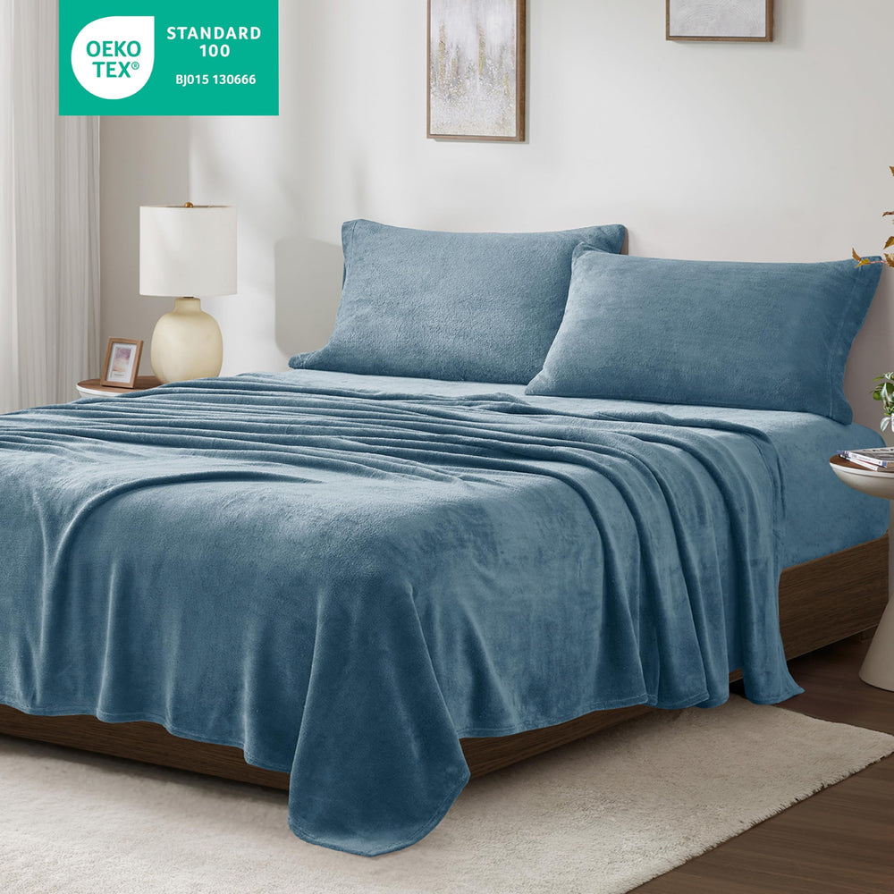 True North tissu micro-peluche gros plan illustrant douceur et chaleur
