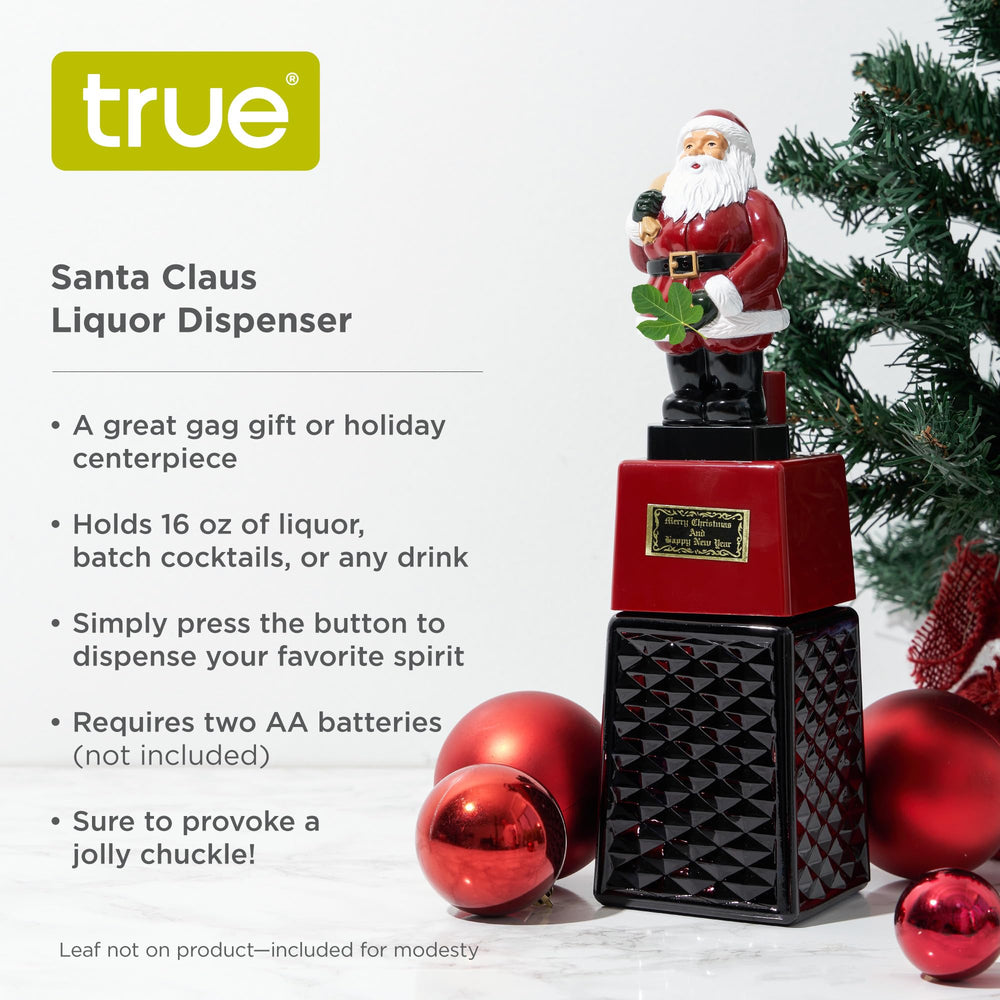 True Santa gros plan sur le bouton montrant facilité d'utilisation