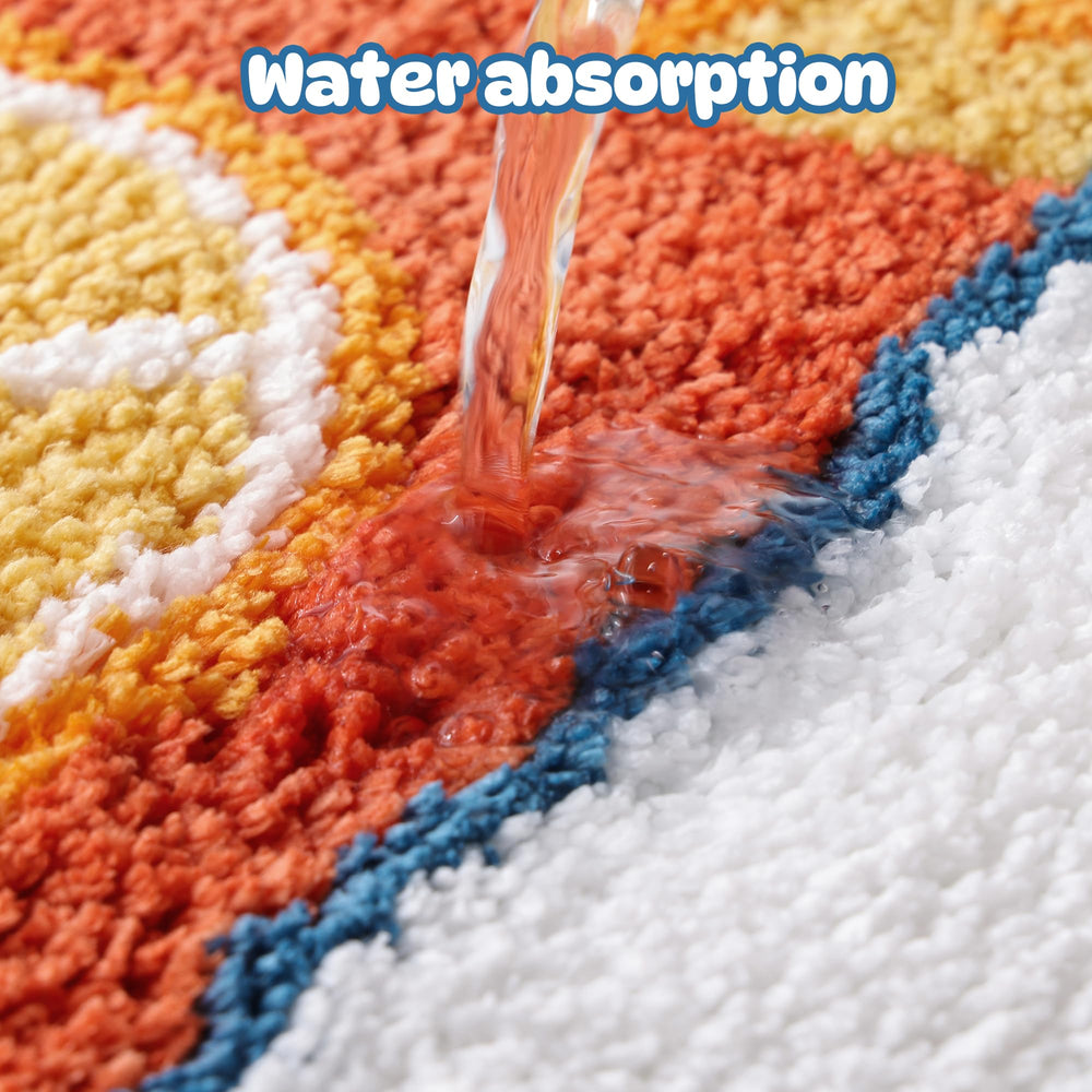TRUEDAYS tapis placé devant baignoire pour protection et style