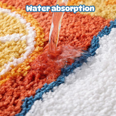 TRUEDAYS tapis placé devant baignoire pour protection et style