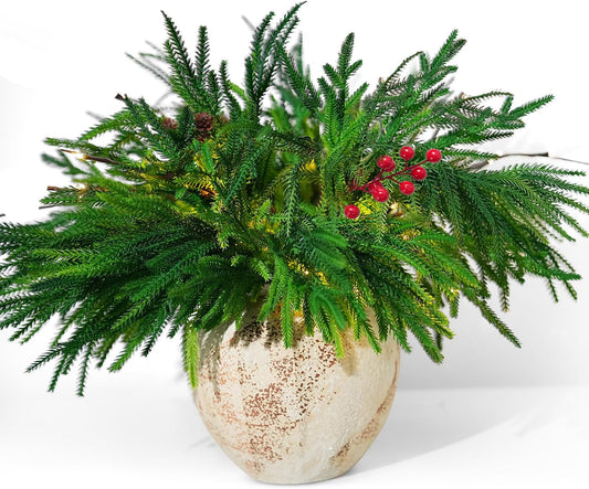 trytuny emballage et contenu montrant 12 branches pour décoration pratique