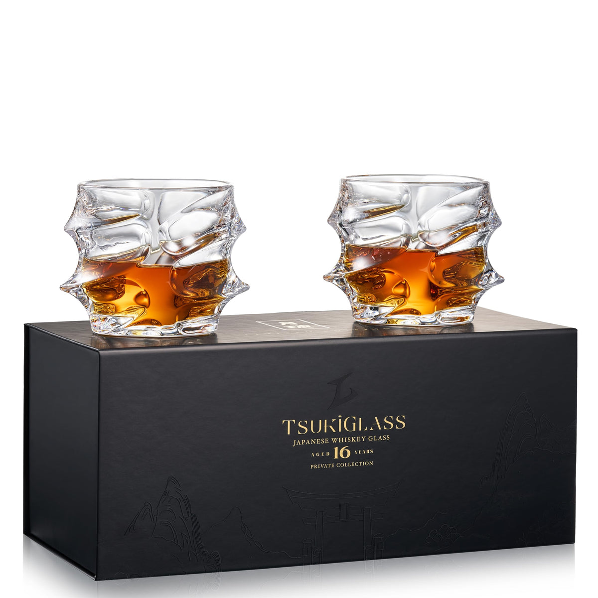 TSUKIGLASS coffret présentoir prêt à offrir, cadeau élégant