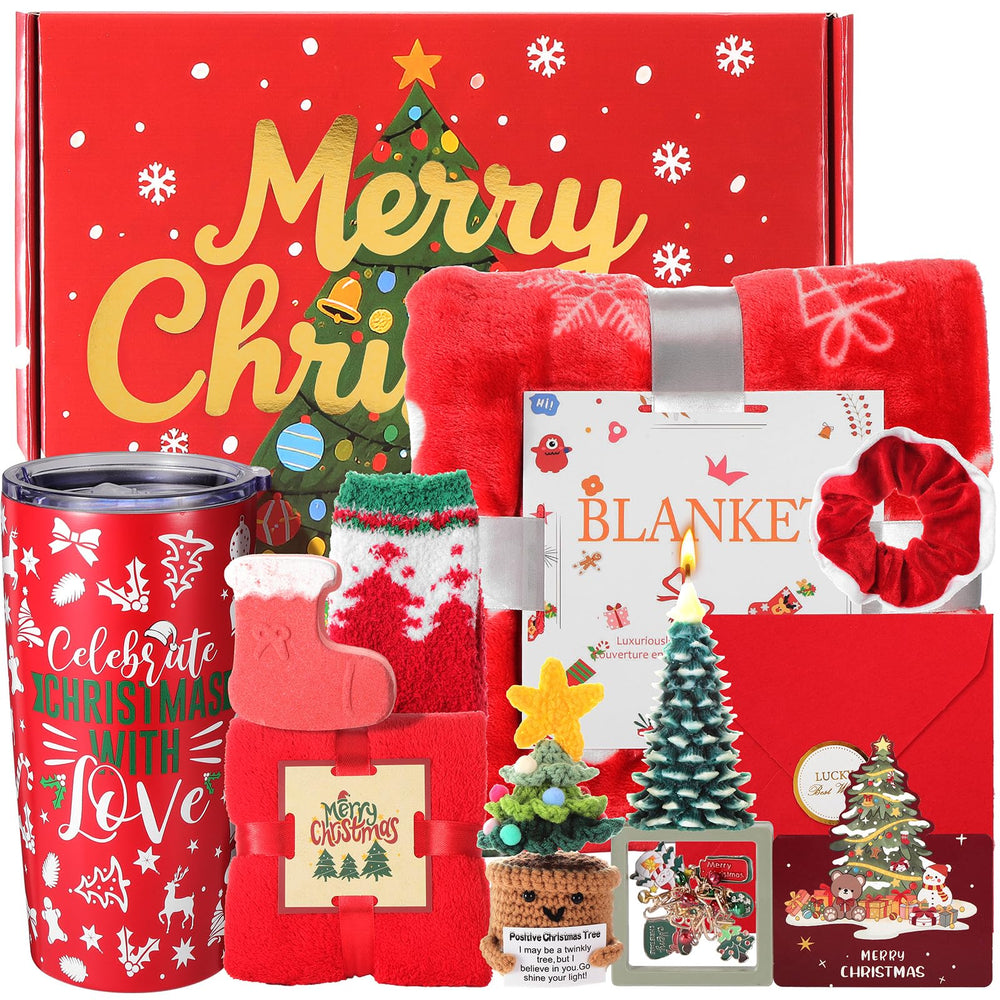 TsunNee Coffret devant boîte prête à offrir montrant cohérence festive et surprise
