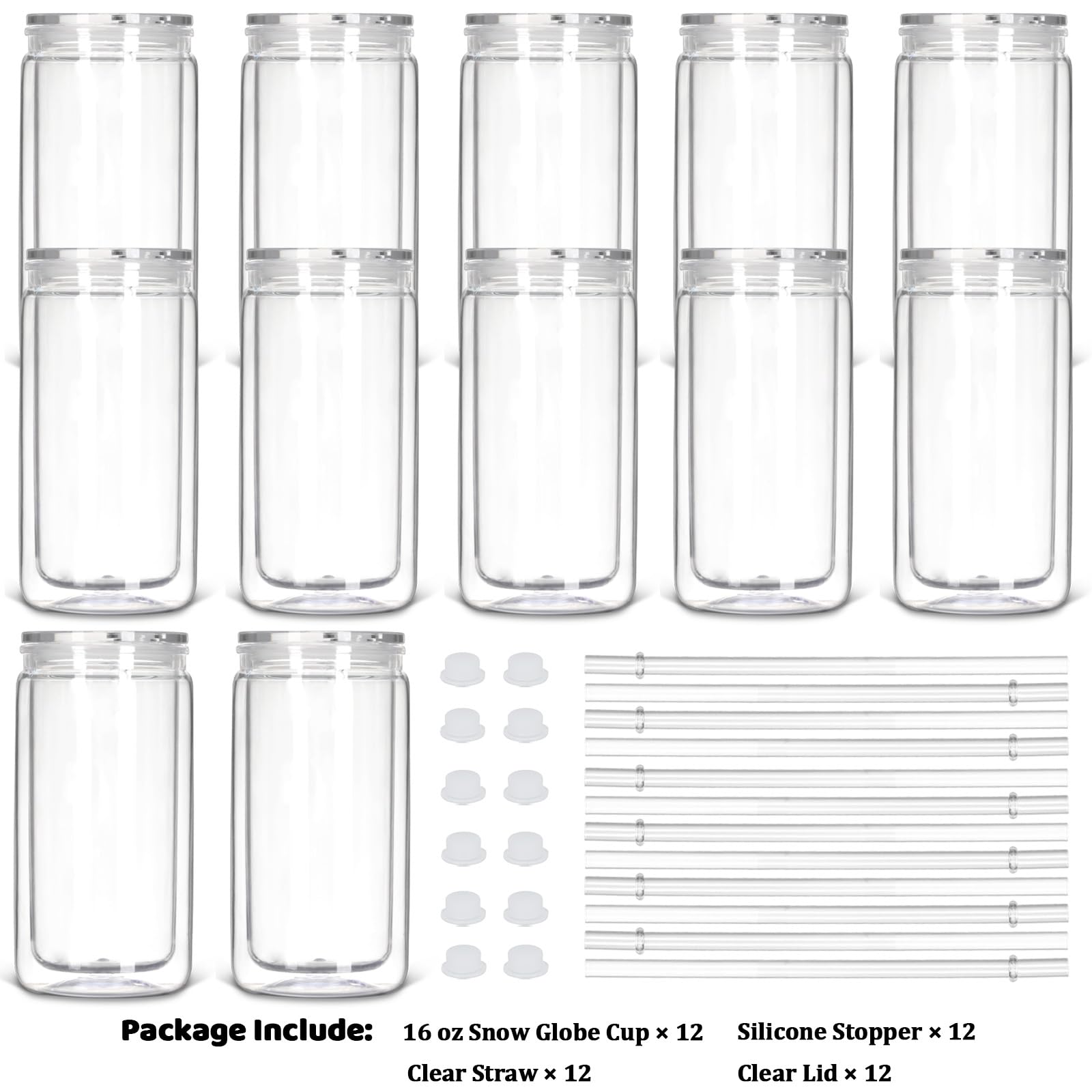Tswofia comparaison taille main pour visualiser capacité 16 oz