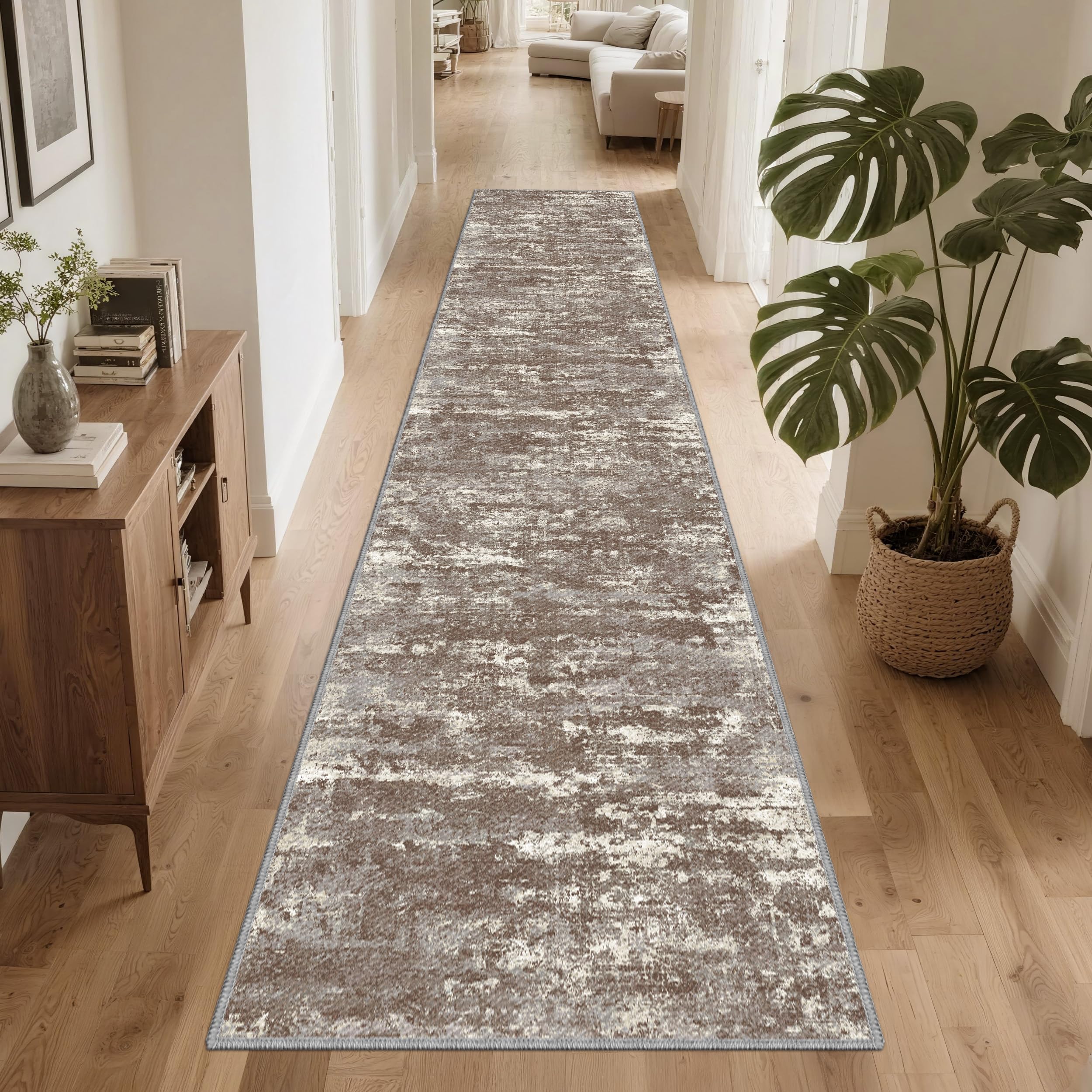 TTelephant vue avant du tapis runner pour un couloir élégant et protecteur