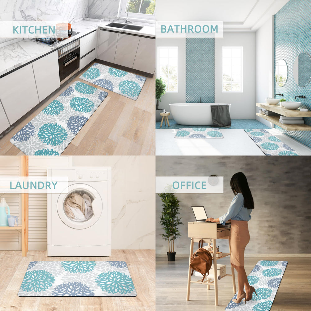 tubeamin tapis essuyage éponge démontrant nettoyage facile