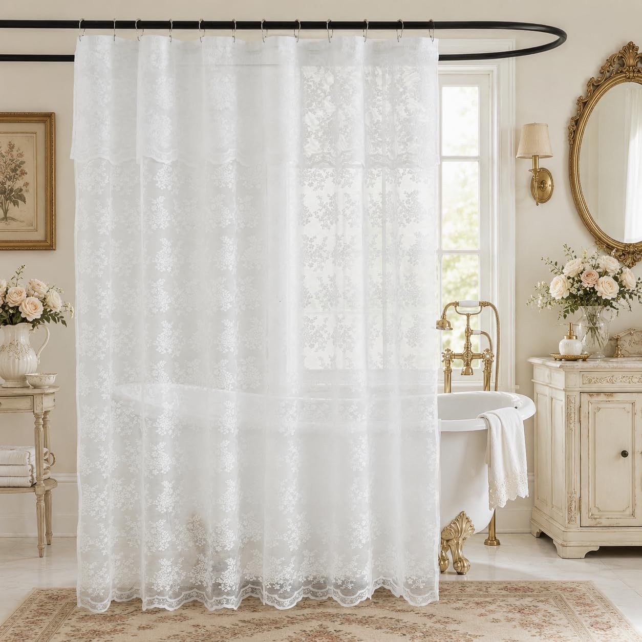 TUDECO texture du tissu dentelle douce et légère au toucher