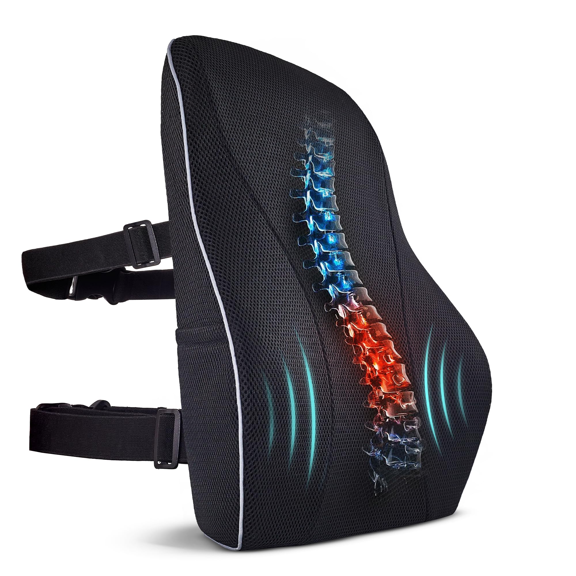 TULARIS vue de face du coussin montrant la forme ergonomique et soutien ferme