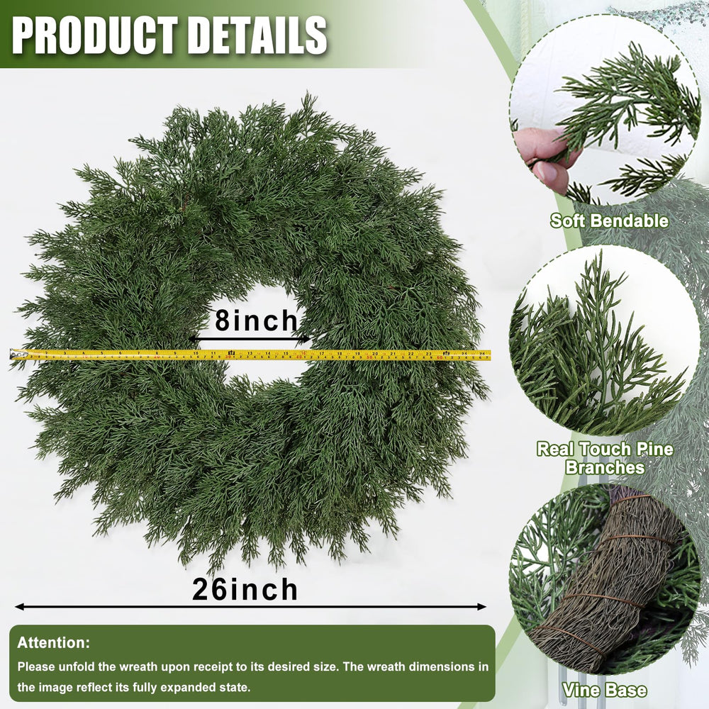 Tulvend gros plan texture aiguilles Real Touch pour look naturel
