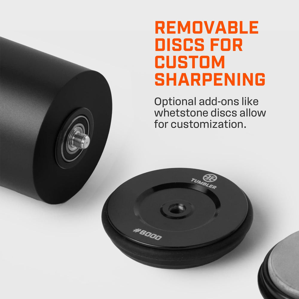 TUMBLER Pro disques démontés montrant modularité et options d'entretien avancé