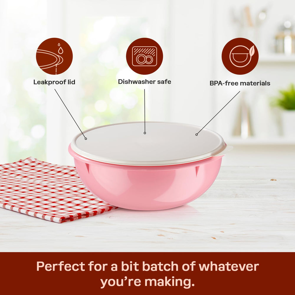 Tupperware gros plan matière sans BPA illustrant durabilité et sécurité