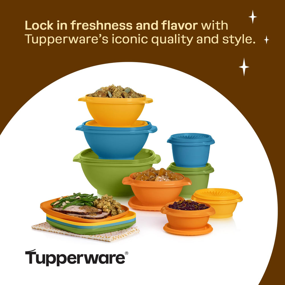 Tupperware comparaison des tailles des contenants pour portionner et préparer facilement