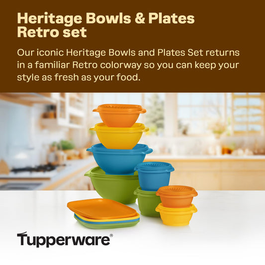 Tupperware gros plan sur couvercle press-seal illustrant fermeture hermétique et simplicité