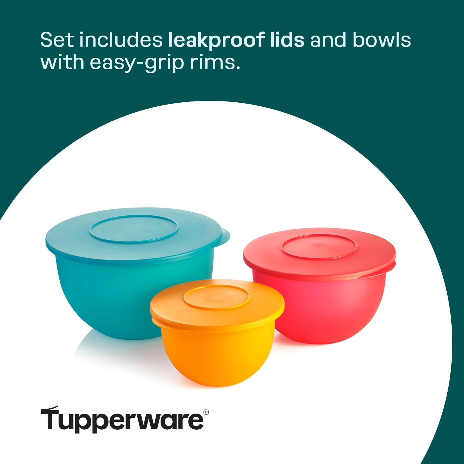 Tupperware bol en usage extérieur transport sûr et hermétique