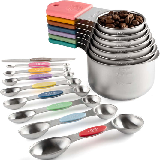 Turewin vue d’ensemble du set 16 pièces pour organisation rapide