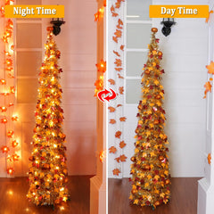 TURNMEON topper citrouille pailleté apporte touche festive raffinée