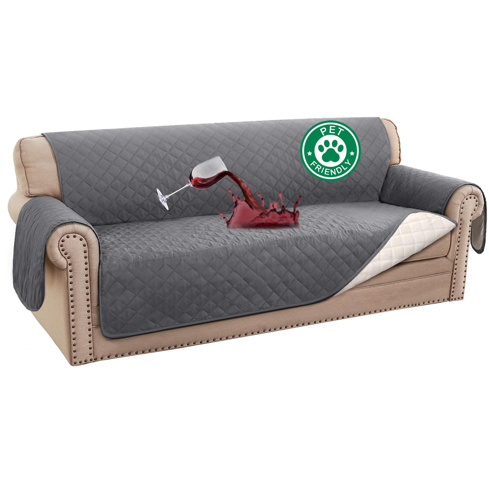 Turquoize housse canapé 70" vue de face protégeant le sofa