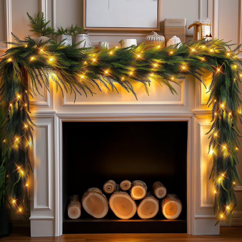 TW SHINE vue frontale de la guirlande illuminée pour décoration chaleureuse