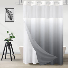 TWLSNCD rideau face avant ombré gris apporte élégance moderne et ambiance spa