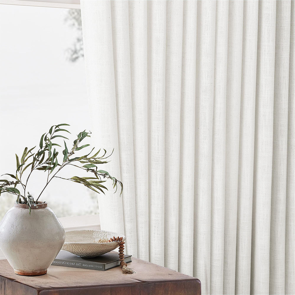 TWODRAPES épaisseur comparée à un voilage, meilleure protection